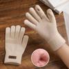 Korean Style Winter Touchscreen Knitted Gloves - Cute, Warm, Cold-Proof for Female Students & Cycling