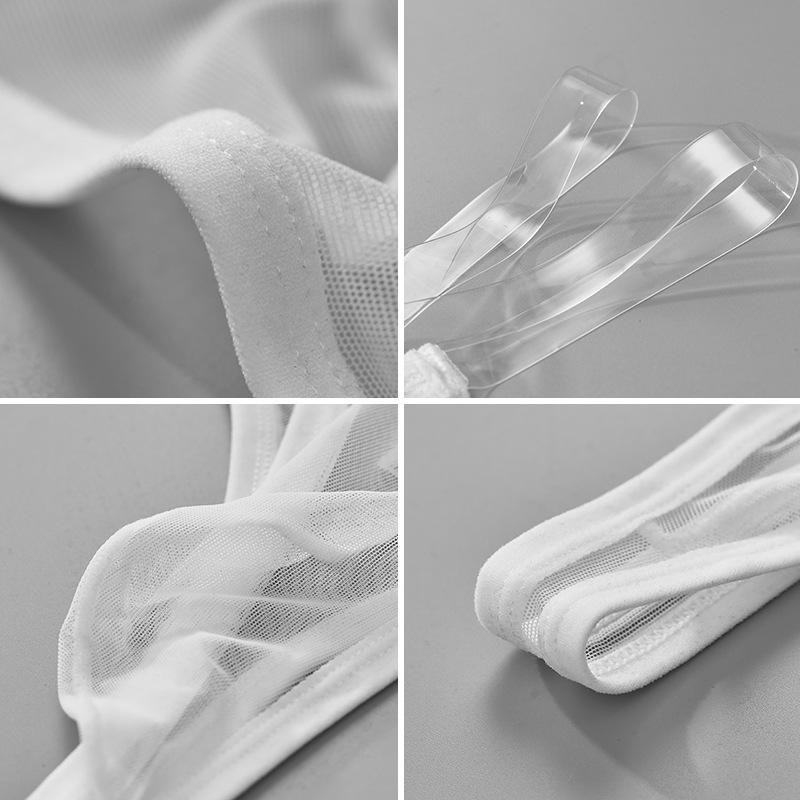 GTOPX Transparent Personalized Men's U-convex Sexy T-Pants