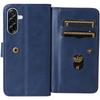 For Samsung Galaxy A36 5G Leather Case with 10 Card Holder Phone Cover Stand