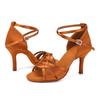 Nowe buty do tańca latynoamerykańskiego damskie buty do tańca towarzyskiego tango zamszowe podeszwy jedwabne buty do tańca salsa dla kobiet