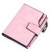 Fashion Women Wallet PU Leather Elegant Lady Wallets Hasp Zipper Design Short Coin Purse ID Card Holder