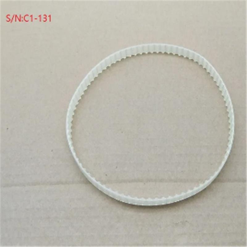 S/N:C1-131 PU Drive Belt/M1.5 83T Transmission Belt Timing belt for SIEG C1 machine