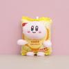 Cute Bear Keychain Cartoon Girl Backpack Decoration Hanging Plush Doll Gift
