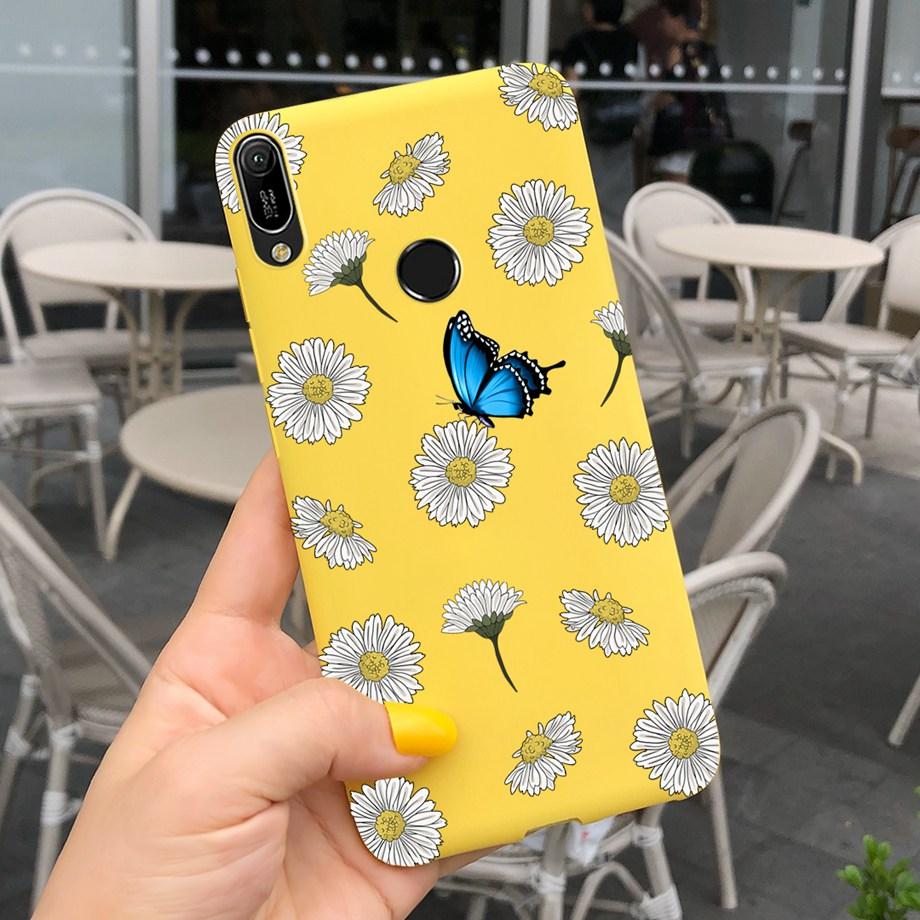 Huawei Y6 2019 Case Huawei Y6s Y6 Prime 2019 Silicone TPU Cover Soft Phone Case For HuaweiY6 2019 MRD-LX1F Y 6  Y6Prime Fundas