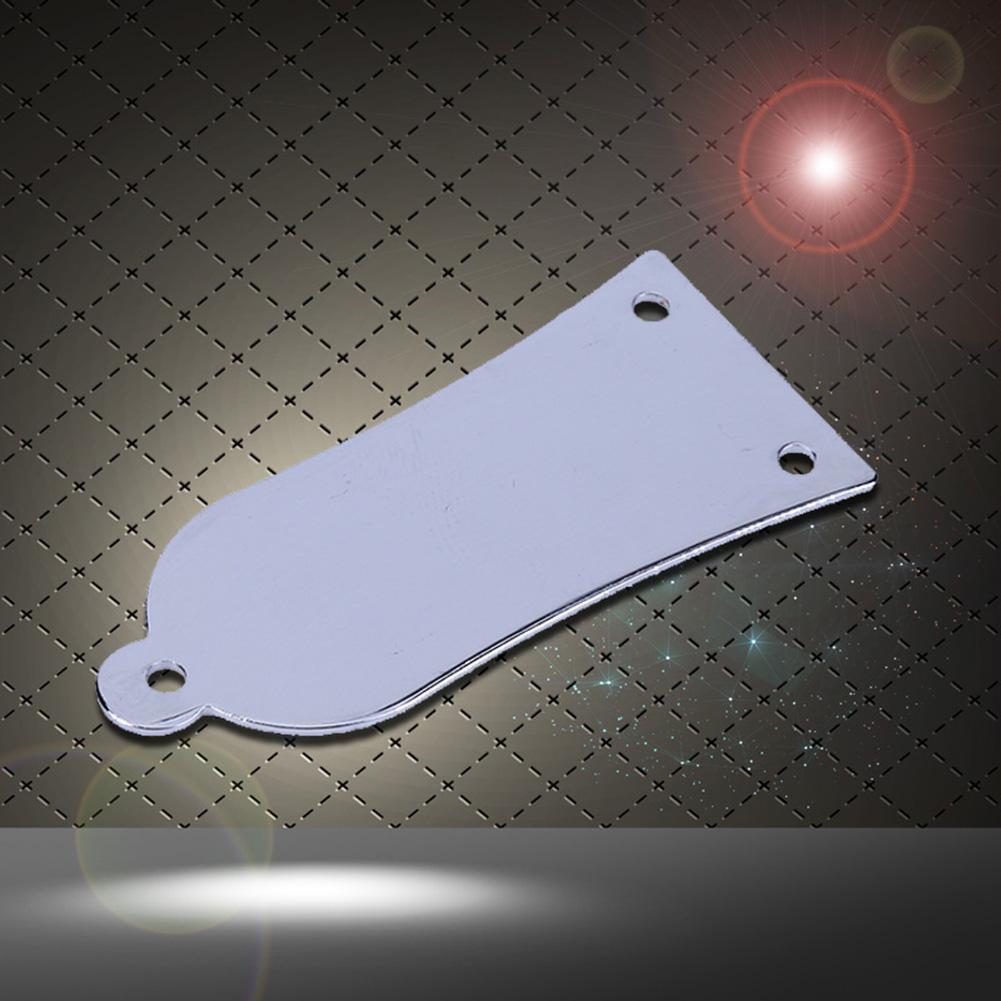 

3 Holes Metal Bell Style Truss Rod Cover for Electrical Guitar Bass срібний