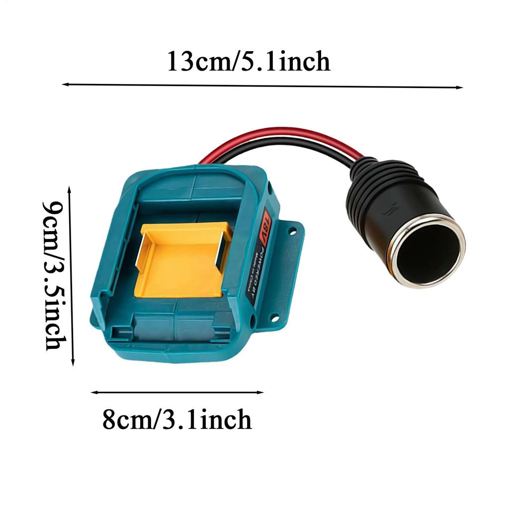 Charger For Car Shock-Resistant Multi-Functional Female Car Socket Adapter For Trailer RV Truck Automotive Sedan Pickup