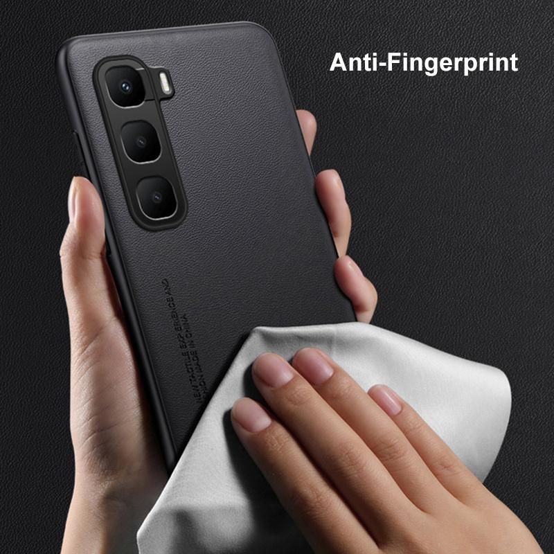 Luxury PU Leather Case For Infinix Hot 60 Pro Plus Back Cover Silicone Full Protection Phone Case For Infinix Hot 60 Pro+ 60i