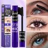 Two-Color Curling Volumizing Mascara, Natural Lengthening, Long-Lasting, Black & Brown. Anti-Fade, Anti-Clumping, Quick-Drying, Easy To Apply