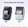 Niimbot M2/M3 Black Printing Paper Hardware Qualification Certificate Electrical Equipment Nameplate Label Self-adhesive Sticker