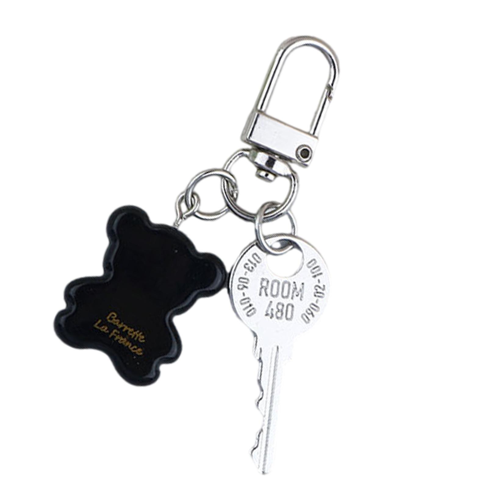 

Брелок для ключей из смолы в виде звезды с брелоками в форме сердца, модный аксессуар для ключей, подходящий для украшения сумок и рюкзаков T2