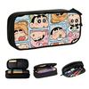 C-Crayon S-Shin C-Chan Anime  School Pencil Case Boys Girls Big Capacity  Pencil Bag Pouch Students Stationery