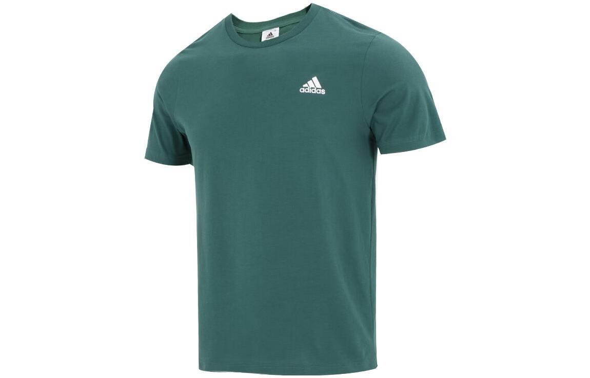 Adidas Set-in Sleeve T-Shirt Men s Green IJ6111 S