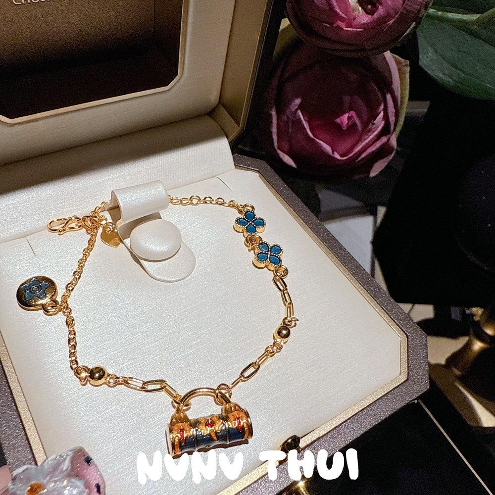 Ancient Flower Silk Point Diamond Peony Necklace, Collar, New Chinese Style, Crushed Ice Ice Exquisite Flower Butterfly Bracelet, Set