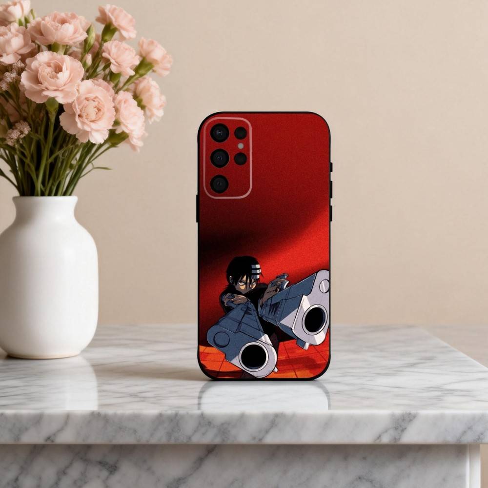 

Anime P-passionate S-Soul-L E-Eater-R Phone Case For Samsung S25,24,23,22,30,21,10,9,Ultra,Plus,Lite,FE,4,5 G Soft Black Case Samsung S26Plus