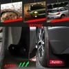 2Pcs Car Mud Flaps Fender Splash Guards, PVC Mudguard Fender Flares with Hardware Front and Rear, Universal Sports Mud Flaps Guards Splash, Exterior