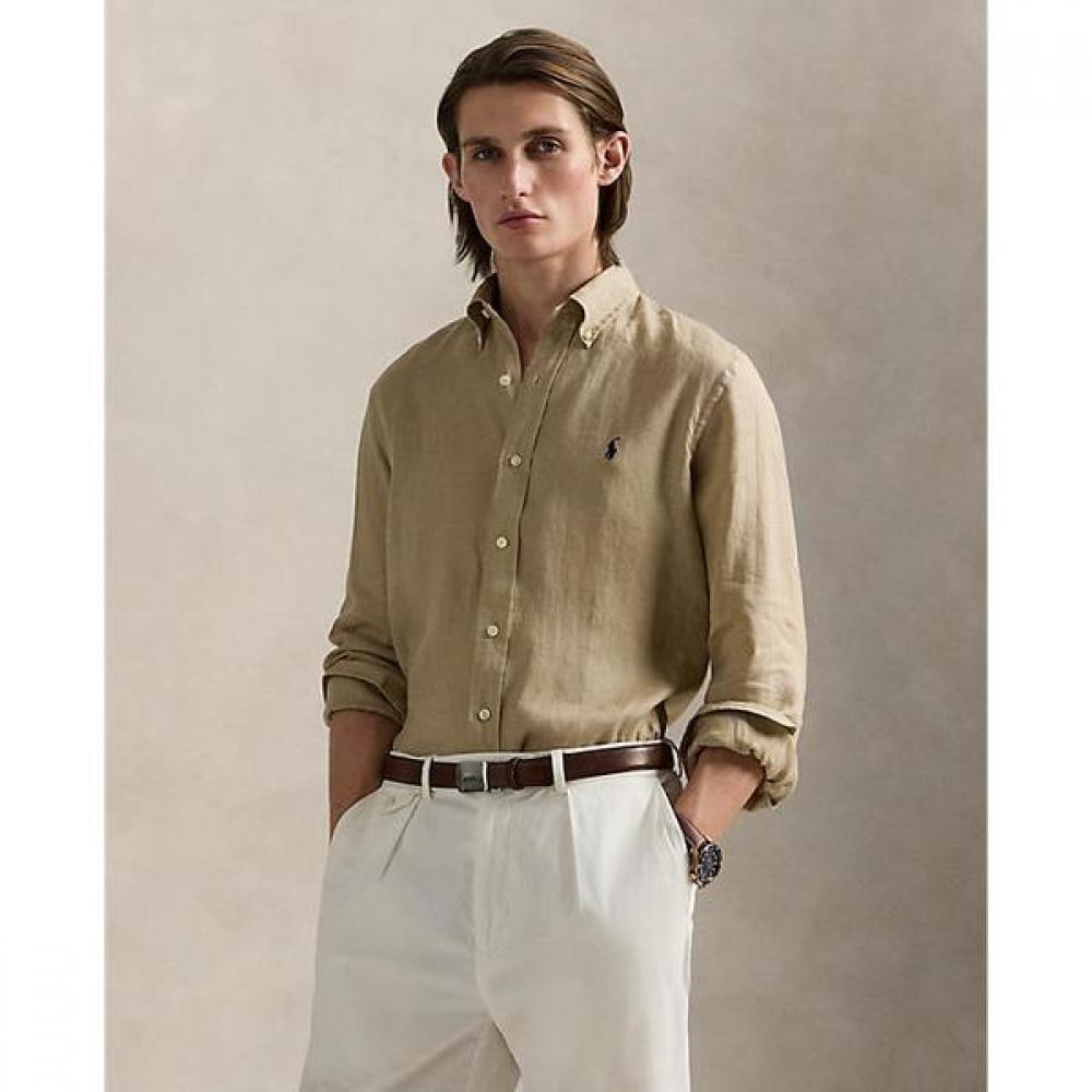 Polo Ralph Lauren Mens Classic Fit Linen Shirt  Mnpowov16824214250 XS
