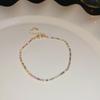 High-End Zircon Floral Heart Bracelet - Luxurious Sparkle for Women