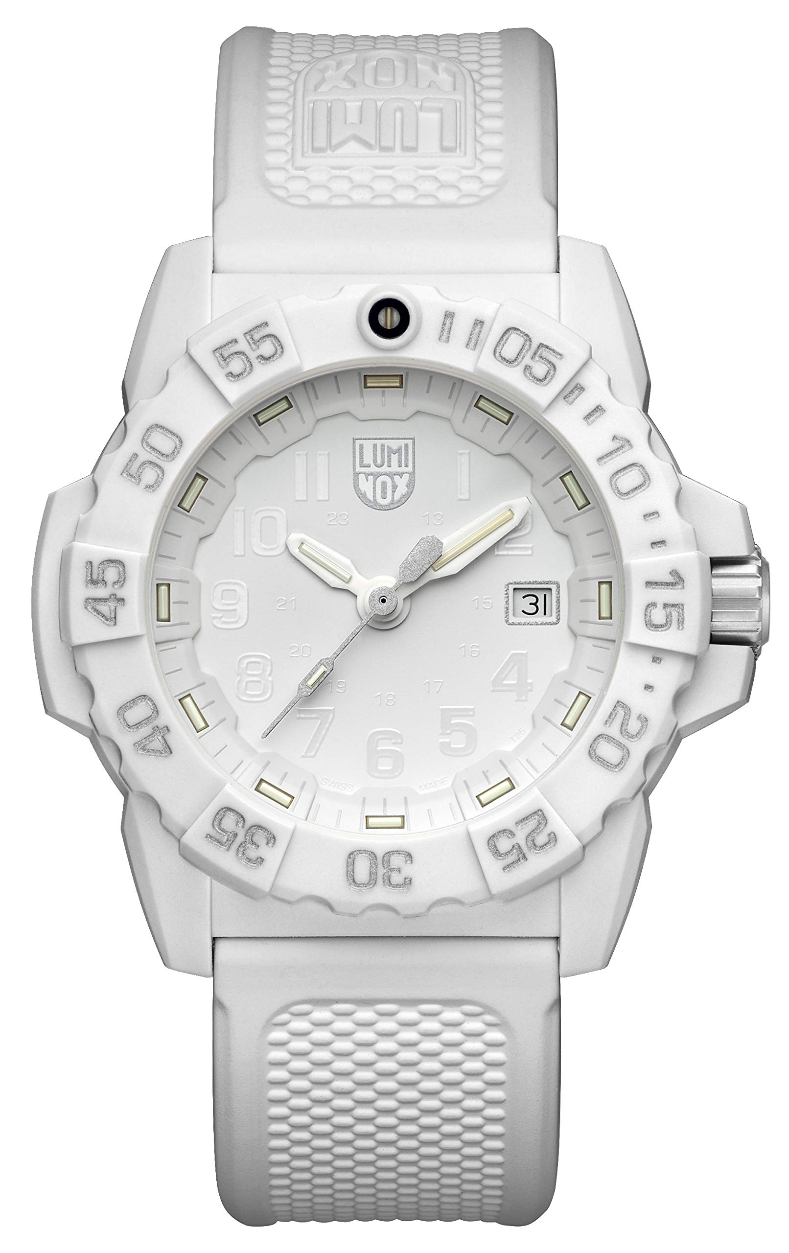 

Luminox Navy Seal Series Carbonox Lightweight Luminous Waterproof Men s Watch 3507 Whiteout, Officially Imported