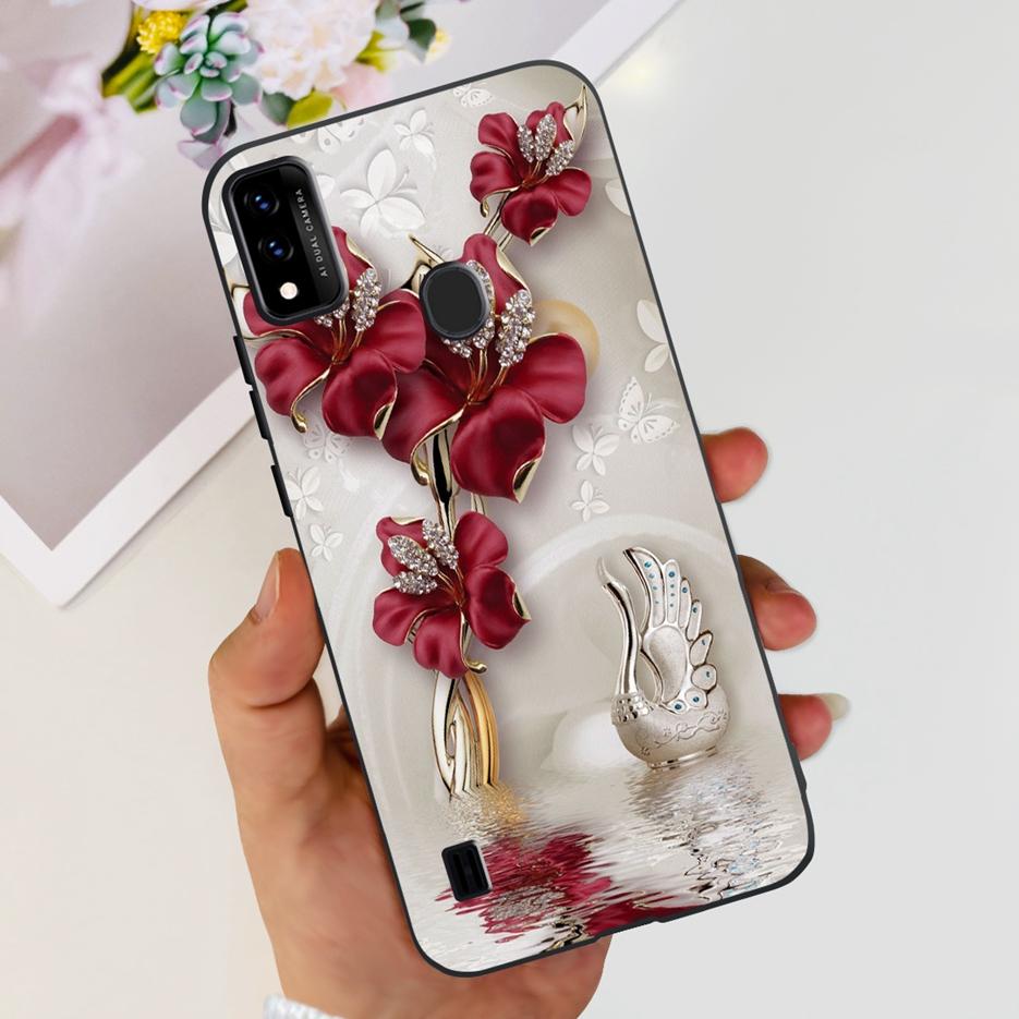For ZTE Blade A51 A71 Case New Fashion Painted Back Cover Shockproof Phone Case For ZTE Blade A71 A7030 BladeA51 Soft TPU Fundas
