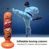 Sac de box gonflabil pentru copii, model rafinat, culoare vibrantă, PVC, saci de box pentru karate, echipament de box