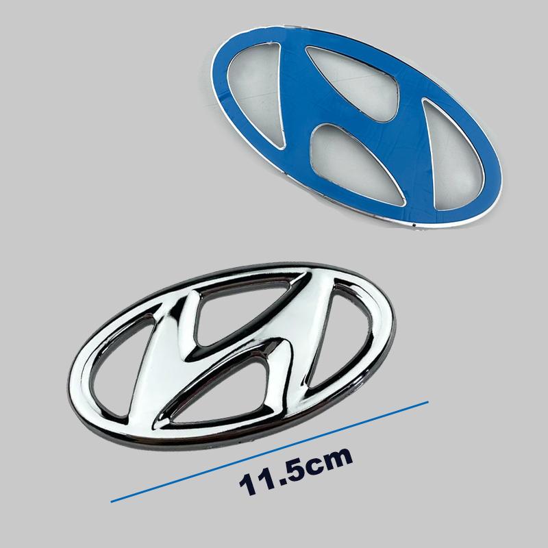 Logo Front Rear Badge for Hyundai SantaFe Tiburon Solaris Verna IX25 IX45I X35 I20 I30 I10 I40 Accent Tucson Kona Elantra Sonata b1