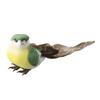 Perched Artificial Bird Fake Feather Simulation Miniature Garden Decoration