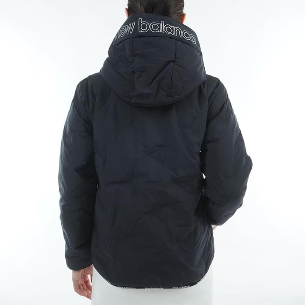 New Balance Down Parka and for Golf 1 Women's Water-Repellent (Stretchable Warm) / 012-5220504 010_Black [M]