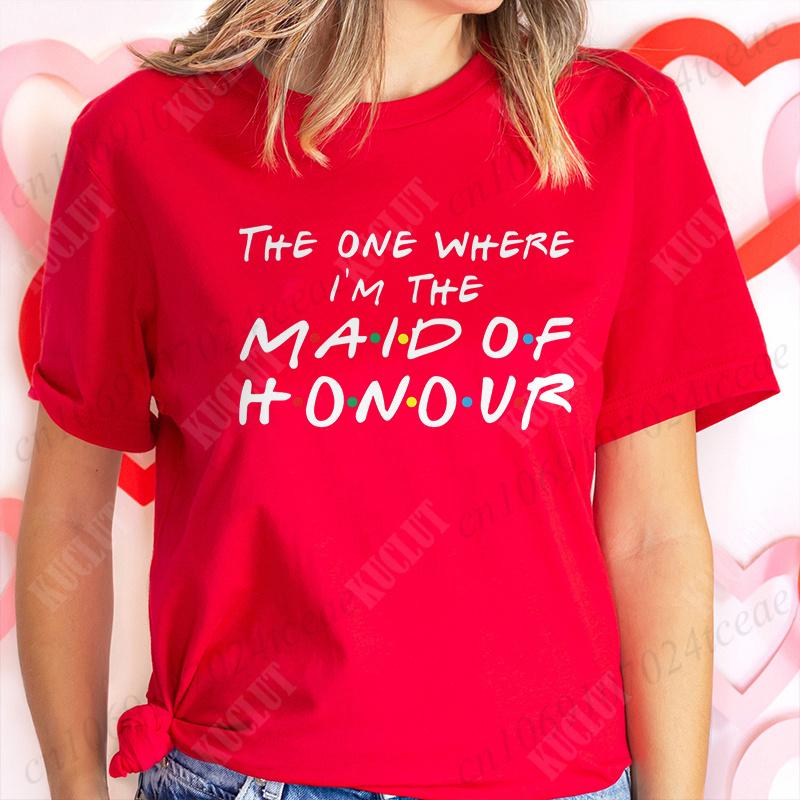 The One Where I'm The Bride T-shirt I Do Crew Tees Team Bride Squad Tribe Bachelorette Party Shirt for Women Wedding Clothes