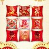 New Year of the Horse Pillowcase Pillow Core Protection Throw Pillow Cover  Headboard Pillow