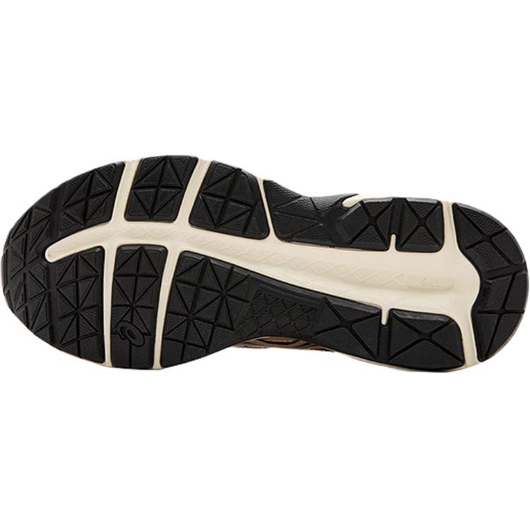 Asics Gel-Contana GS Synthetic Leather Fabric Comfortable Durable Low-Top Kids Running Shoes Unisex Running Shoes Yellow Black 1014A371-003