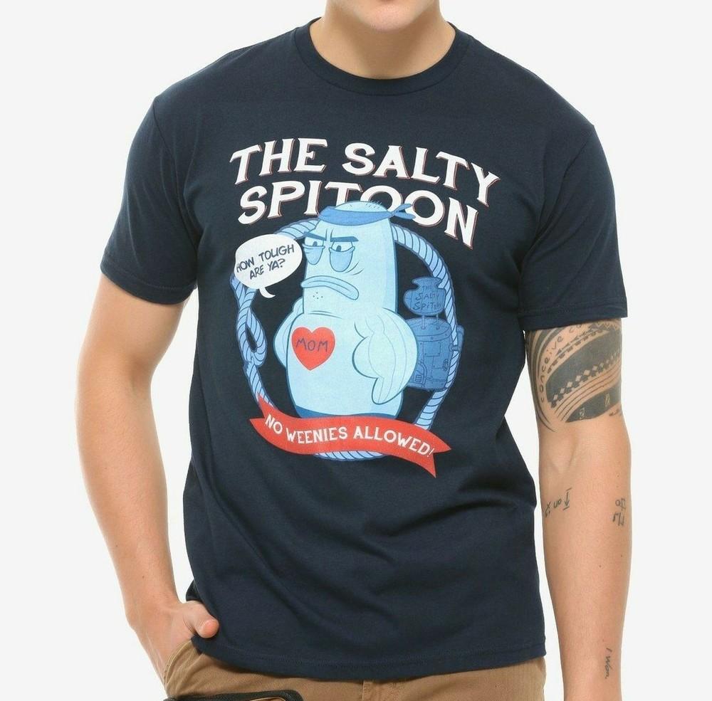 

Nickelodeon SpongeBob SquarePants The Salty Spitoon T-Shirt New Unisex T-Shirt XXXL