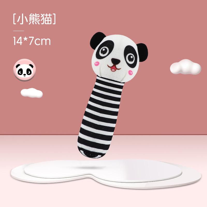 Baby Toy Plush Rattle Animal Stuffed Stick Rattle