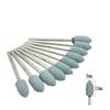 10pcs/set Stone Grinder Polisher Burs 2.35mm Shank For Contouring Shaping Porcelain Nail Rotary Stone Polisher Nail Accessory Mill Tools