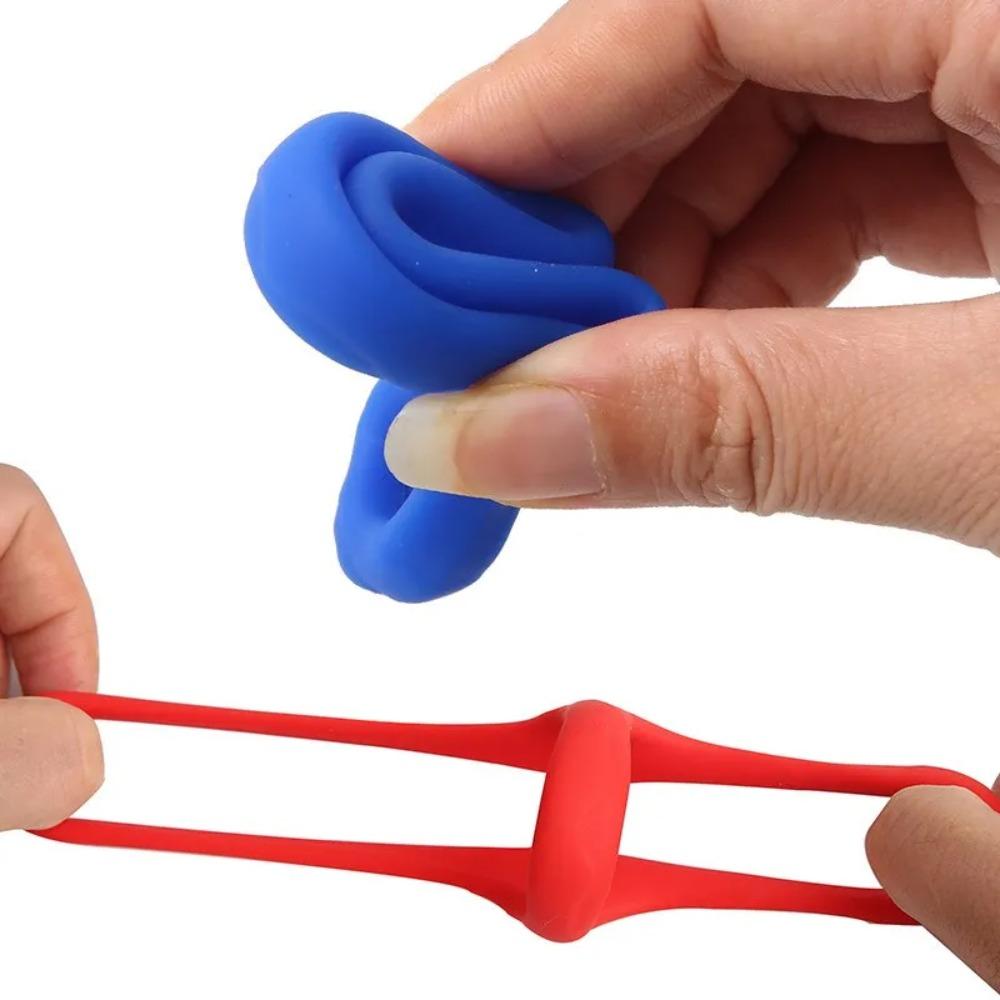 Silicone Durable Penis Ring Adult Men Ejaculation Delay Chastity Cock Rubber Rings Penis Enlargement Sex Toys For Male Sex Ring