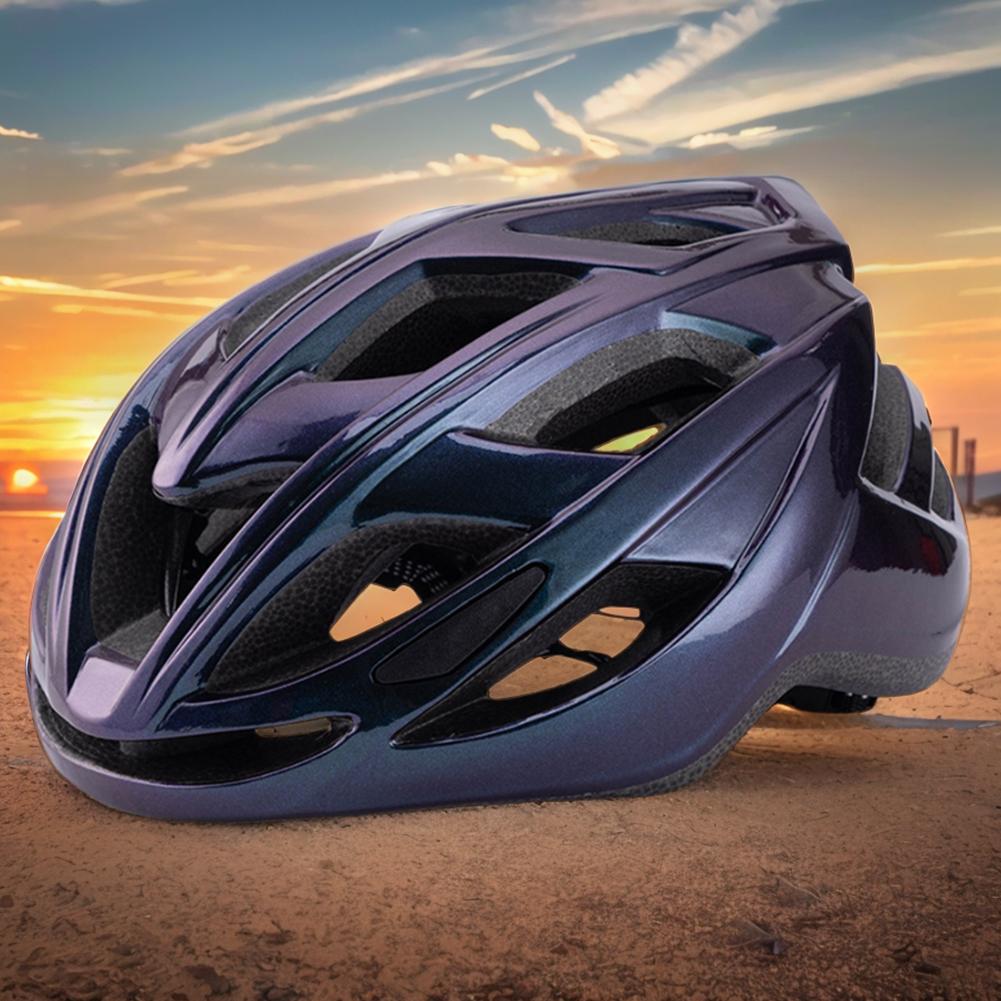 Bike Helmet Safety Racing Helmets Breathable Integrally-Molded Bicycle Helmet Lightweight 19 Vents for Skateboard Balance Bike
