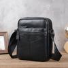 Top‑Grain Cowhide Genuine‑Leather Small Shoulder Crossbody Bag 2026 New for Men Large‑Capacity Messenger Purse for Business & Commute Use