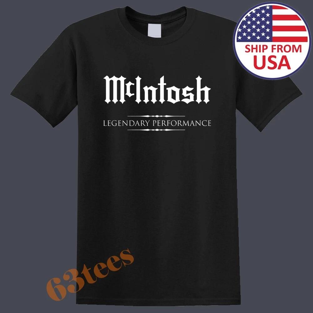 McIntosh Laboratory Legendary Performance Men s Black Size S to 3XL L