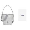 New MLB Cotton Bucket Bags Crossbody Handbags Shoulder Bags Unisex Gray 3ABML024N-50CGL