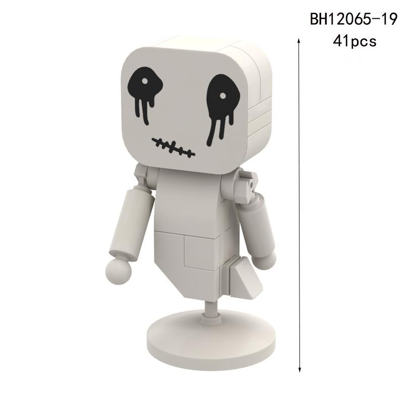 Anime Animal Hospital Building Block Horror Game Animal Hospital Anomaly Building Block Bricks Toy Fans Collect Gifts