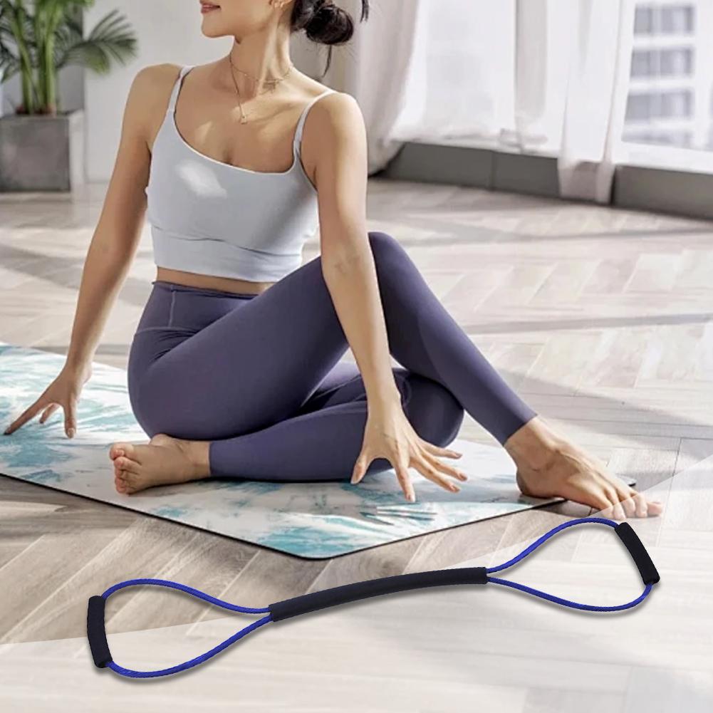 Fitness Resistance Band with Handles Boxing Training Expander Arm Strength Pull Rope Yoga Pilates Home Gym Stretch Elastic Band