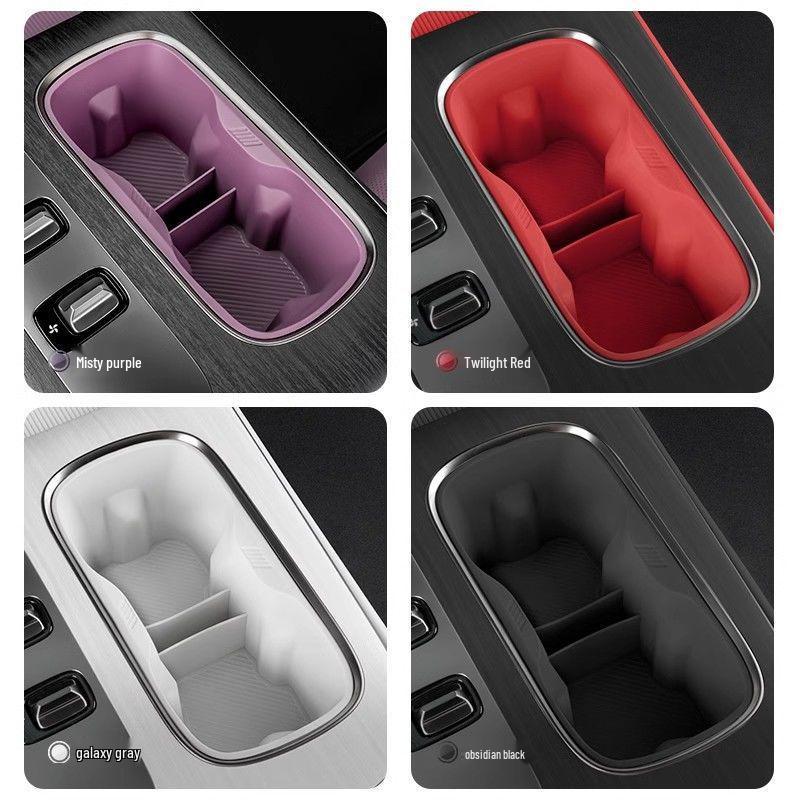 Silicone Pad for Xiaomi SU7: Anti-Slip, Wireless Charging, Protective Interior Console Cover