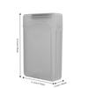 3.5in Hard Disk Protection Box ABS Transparent Waterproof Hard Drive Case Shockproof Not Inclube Hard Disk