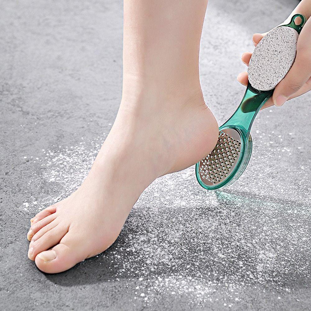 Foot Care Tool Peeling Cleaning Rasp Grinding Stone Foot Scrubber Foot File Brush Foot Skin Grinder