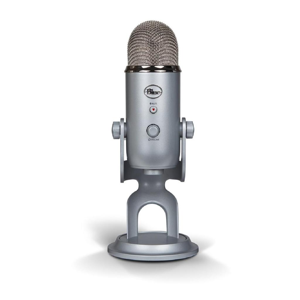 Blue Microphones Yeti Silber USB 1950 - Mikrofon, Silber,