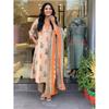 Beautiful Blockprinted Aline Kurta Palazzo Dupattas Set Indian Women's Kurti Set