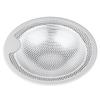 IRETION Stainless Steel Hair Catcher with Perforated Holes for Unit Baths, Drain Size: 80-102mm