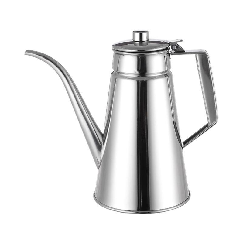 Durable 304 Nonrust Steel Sauce Bottle Feature Touch Lid And Modern Design For Efficient Cooking Experience