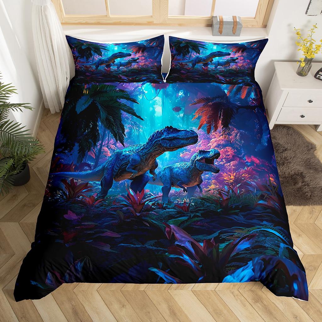 Homewish 3D Leopard Animal Duvet Cover SetRomantic Red Rose Bedding SetWildlife Cheetah Animal Bed Set