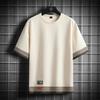 Summer Oversized 8XL Men's T-Shirts Drop Shoulder Male T-shirts Clothes Man Top Tees