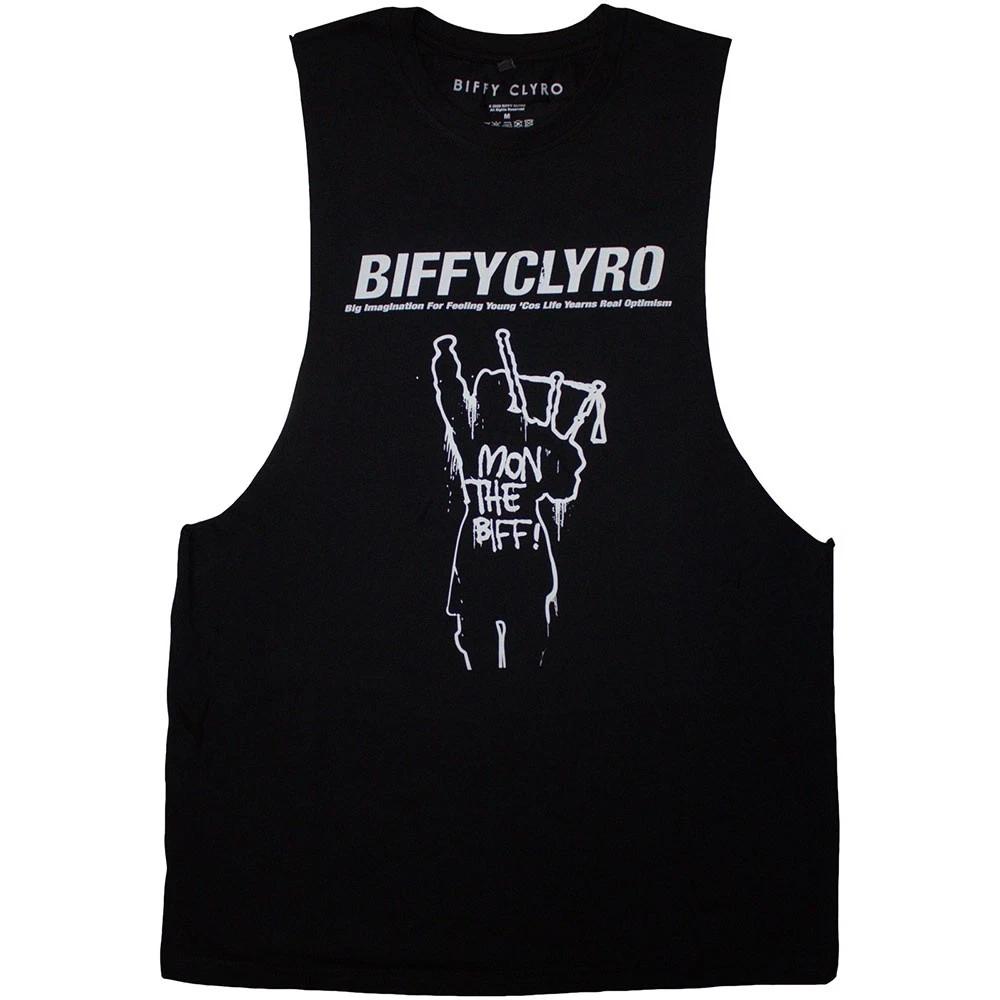 Biffy Clyro Unisex Vest T-Shirt: Big Imagination (Black) (Medium) S